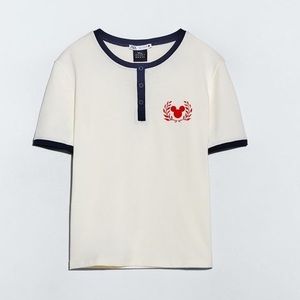 ZARA Mickey tee, size medium